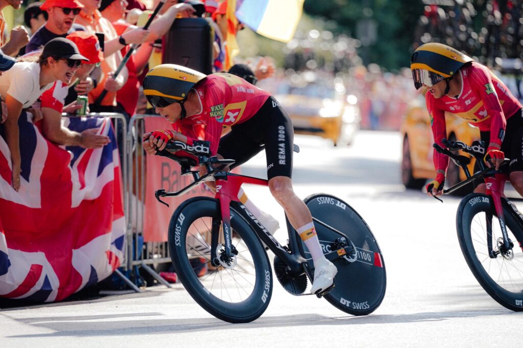 Team Time Trial Stage 1, Barcelona, photo (courtesy of) A.S.O. Thomas Maheux. 